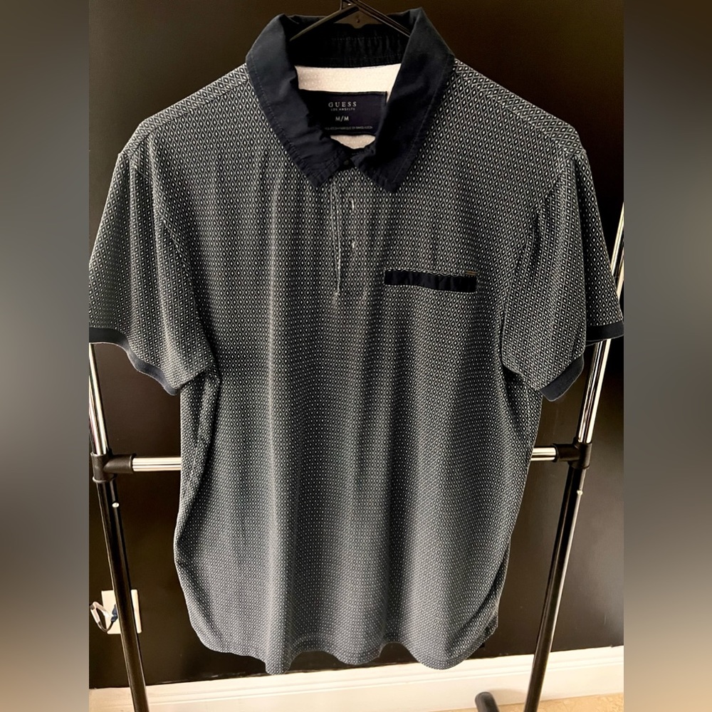 Guess Blue Polo // Size Medium